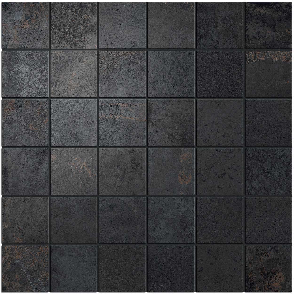 Unicom Starker Oxid Iron Mozaiektegel 5x5cm